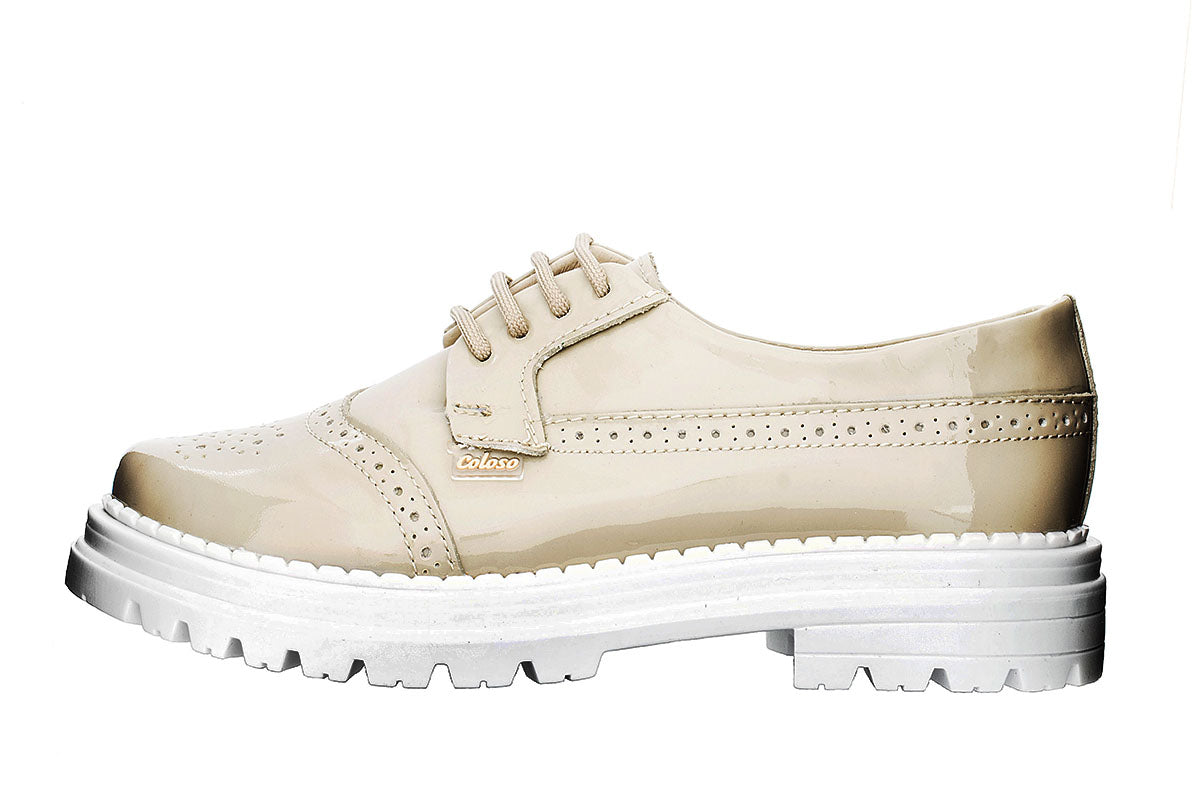 MOCAZIN BOSTONEANO NIÑA 1340103 CHAROL ARENA 🔥-40%