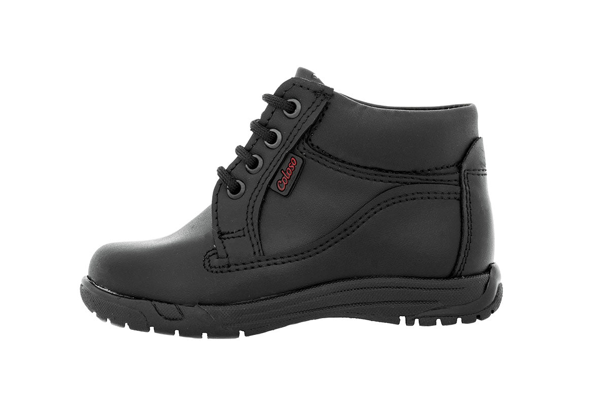 BOTA NIÑO 31809 PIEL NEGRA