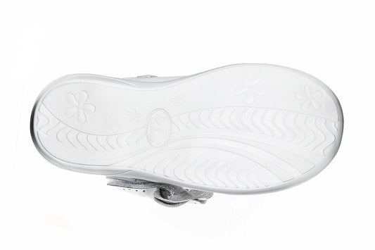 ZAPATO NIÑA 345901 PIEL BLANCA