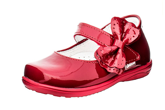 ZAPATO NIÑA 345906 CHAROL ROJO