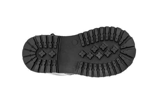 BOTA NIÑA 401102 PIEL NEGRA TUBO BAJO