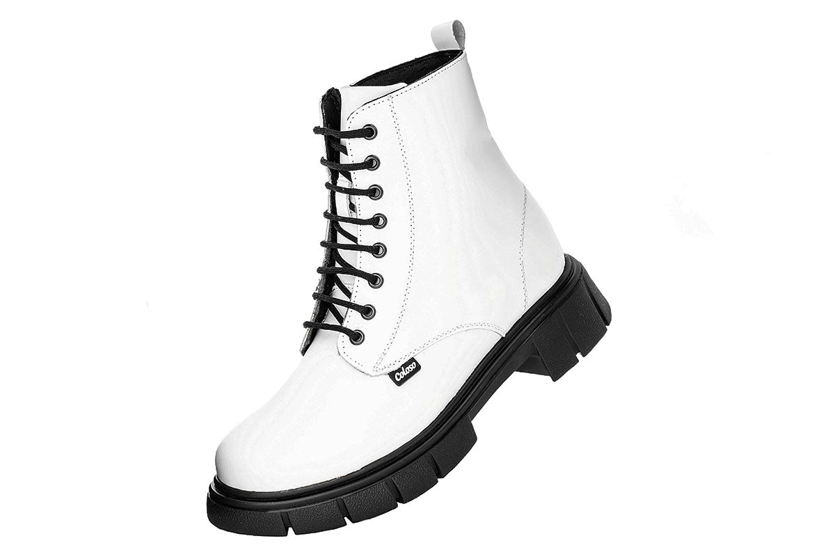 BOTA NIÑA 792501 PIEL BALNCA TUBO BAJO 🔥-25%