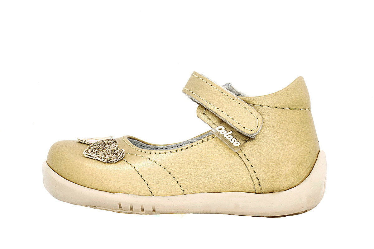ZAPATO BEBE 883804 PIEL ORO