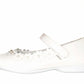 ZAPATO CEREMONIA NIÑA 1323201 PIEL BLANCA NACARADA