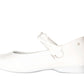 ZAPATO NIÑA 1324411 PIEL BLANCA NACARADA