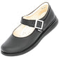 ZAPATO ESCOLAR NIÑA 1343501 PIEL NEGRA