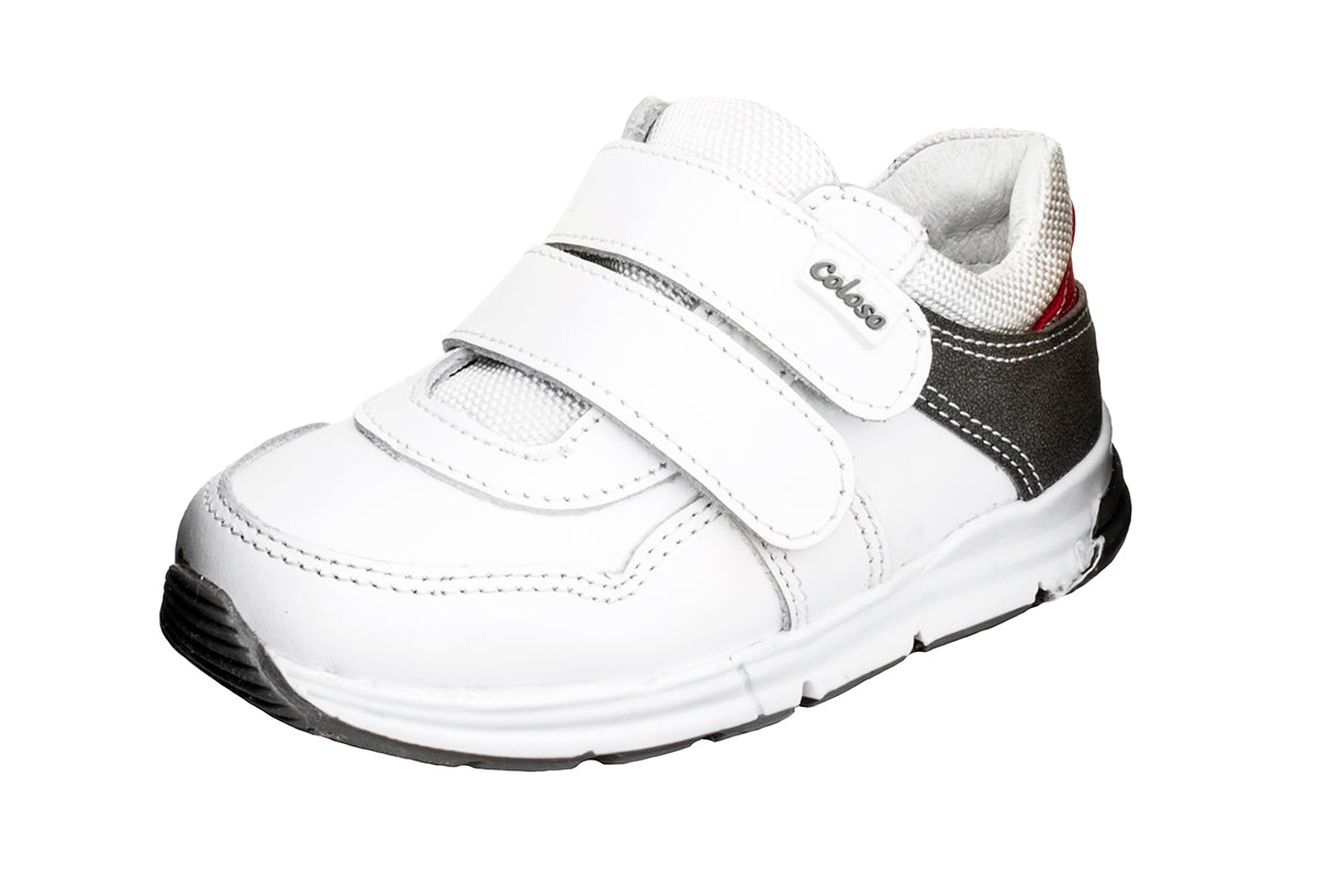 TENIS PARA NIÑO 204107 PIEL BLANCA