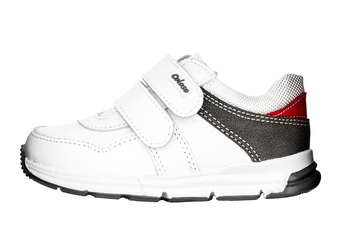 TENIS PARA NIÑO 204107 PIEL BLANCA