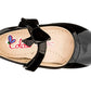 ZAPATO BALERINA PARA NIÑA 230105 CHAROL NEGRO