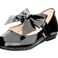 BALERINA PARA NIÑA 230709 CHAROL NEGRO