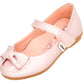 ZAPATO BALERINA PARA NIÑA 230301 NAPA METALICA ROSA