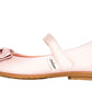 ZAPATO BALERINA PARA NIÑA 230301 NAPA METALICA ROSA