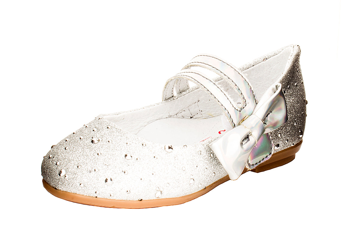 BALERINA PARA NIÑA 230702 SINTETICO PLATA