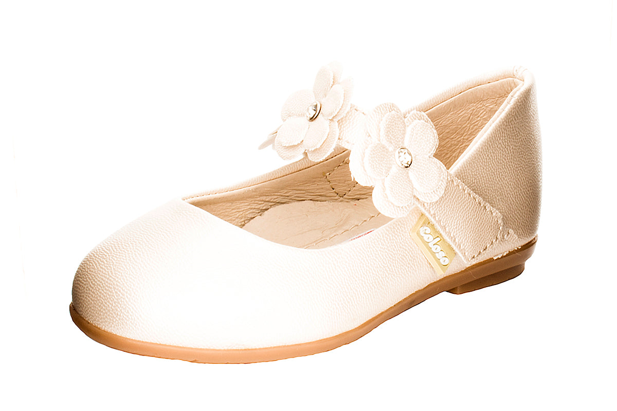 BALERINA PARA NIÑA 231002 SINTETICO BEIGE