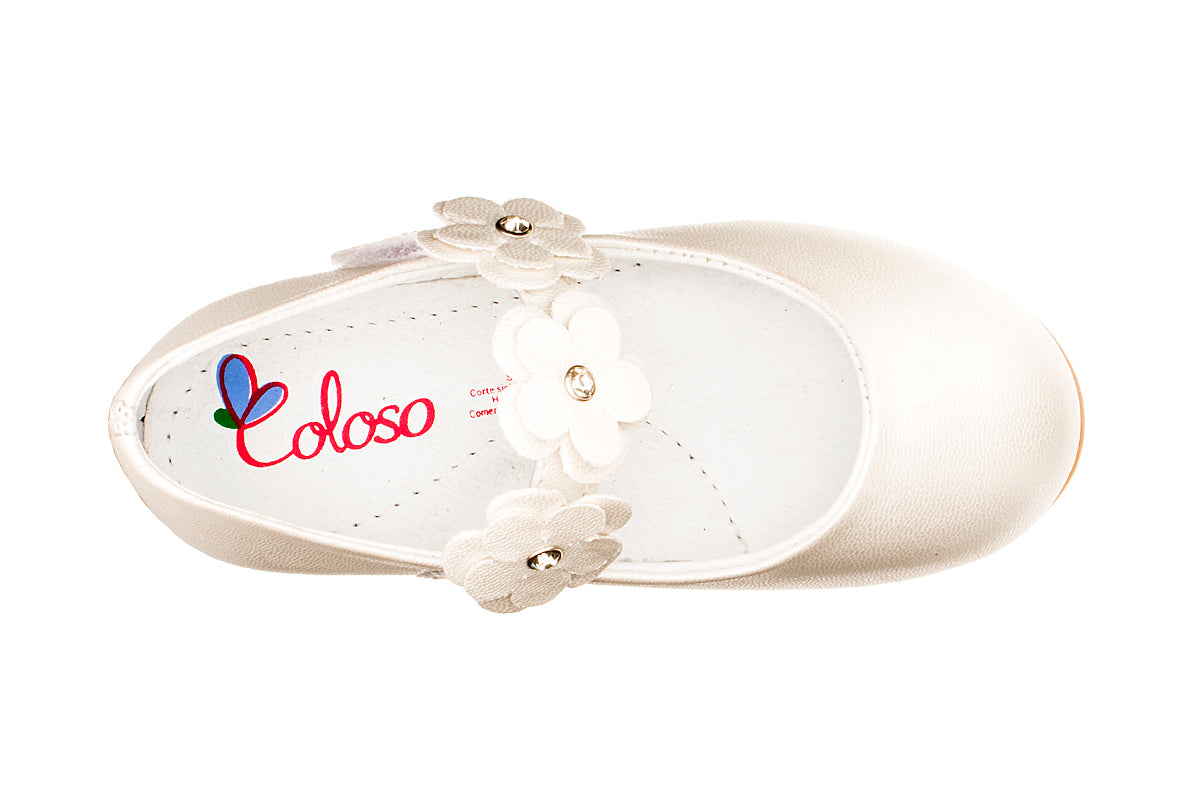 BALERINA PARA NIÑA 231004 SINTETICO BEIGE