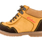 BOTA NIÑO 33001 GAMUZA MOSTAZA