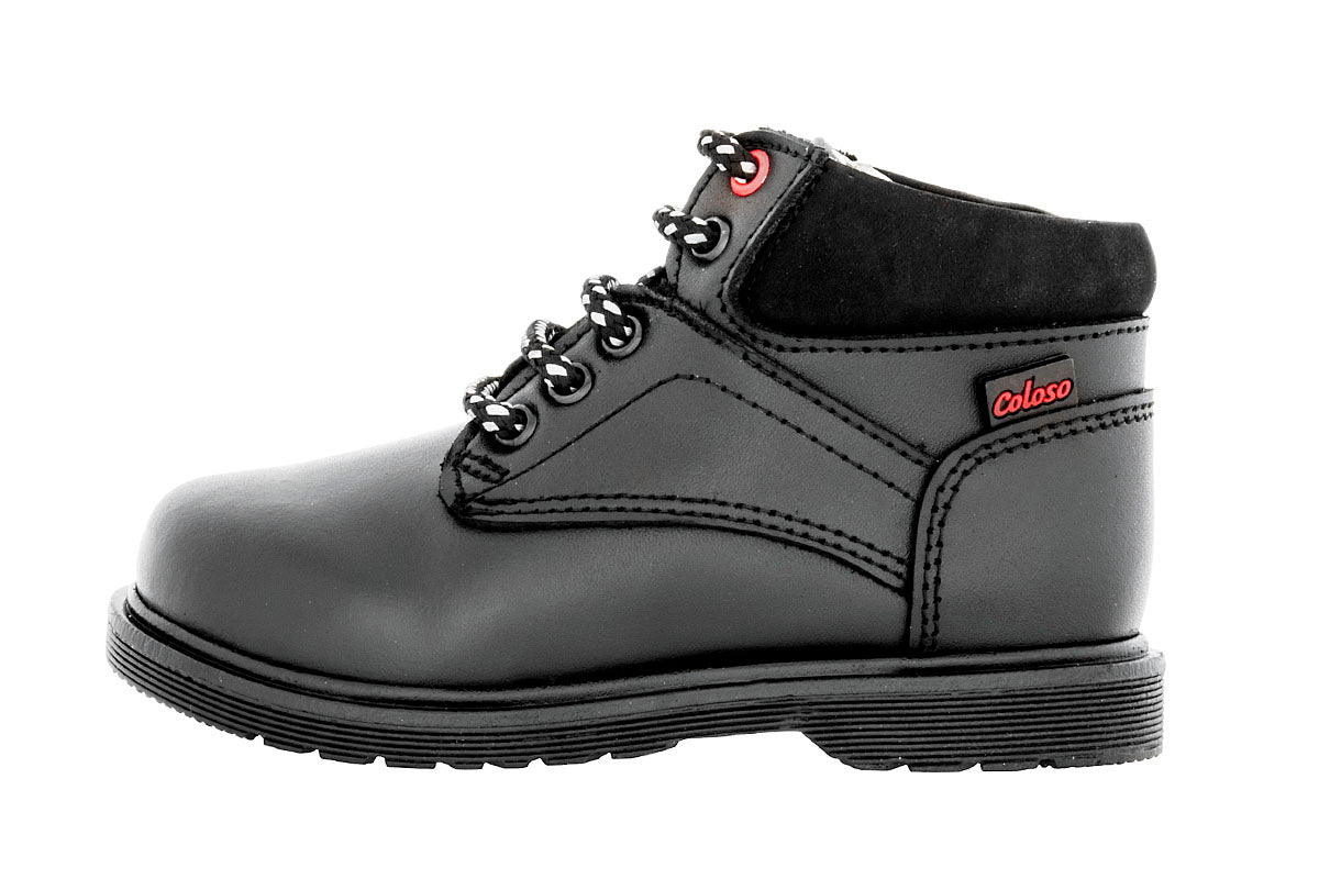 ESCOLAR PARA NIÑO 33206 PIEL NEGRO
