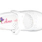 ZAPATO PARA NIÑA 344401 PIEL BLANCA