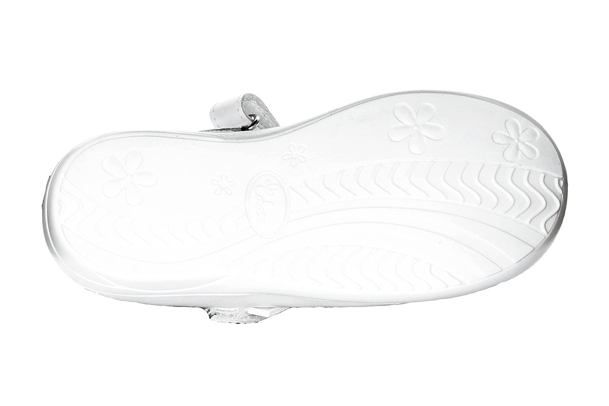 ZAPATO PARA NIÑA 344401 PIEL BLANCA