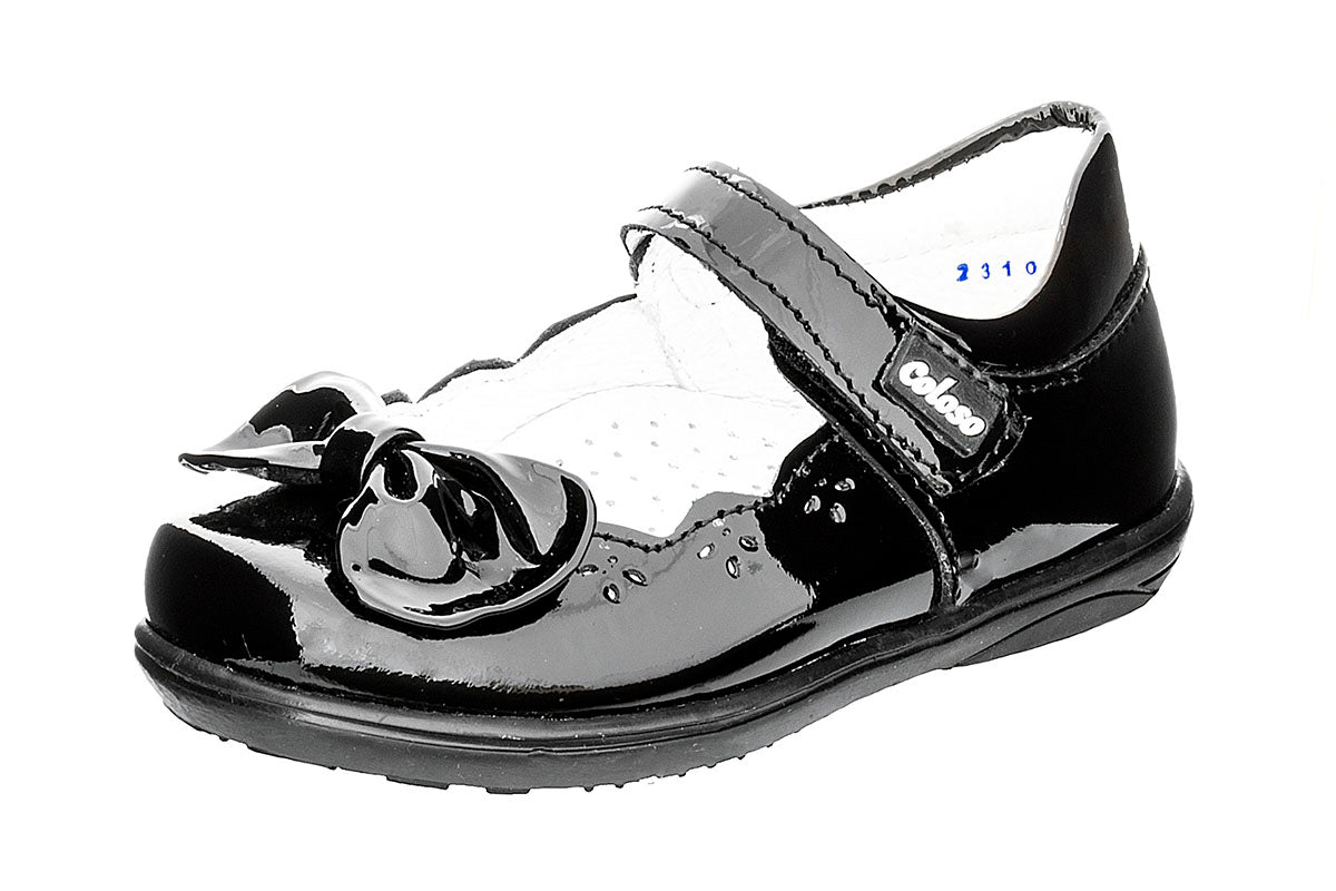 ZAPATO PARA NIÑA 344501 CHAROL NEGRO