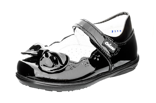 ZAPATO PARA NIÑA 344501 CHAROL NEGRO