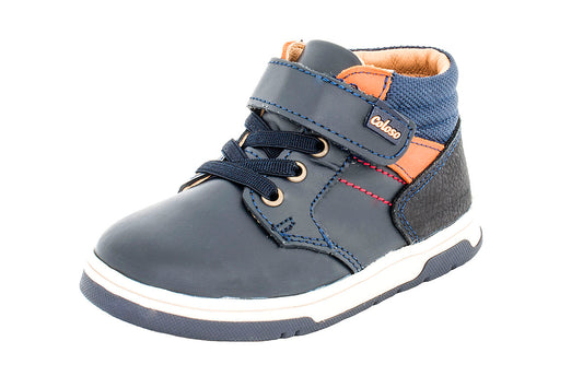 BOTA NIÑO 36503 PIEL AZUL