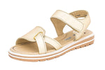 SANDALIA NIÑA 375502 PIEL ORO