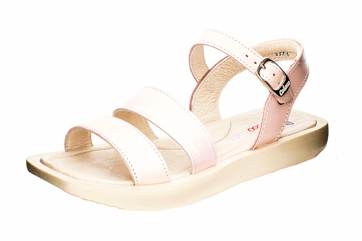 SANDALIA NIÑA 377105 PIEL ROSA