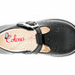ESCOLAR NIÑA 41301 PIEL NEGRA