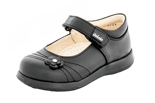 ESCOLAR NIÑA 41701 PIEL NEGRA