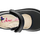 ESCOLAR PARA NIÑA 44501 PIEL NEGRA