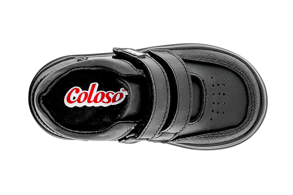 ZAPATO ESCOLAR NIÑO 48501 PIEL NEGRA