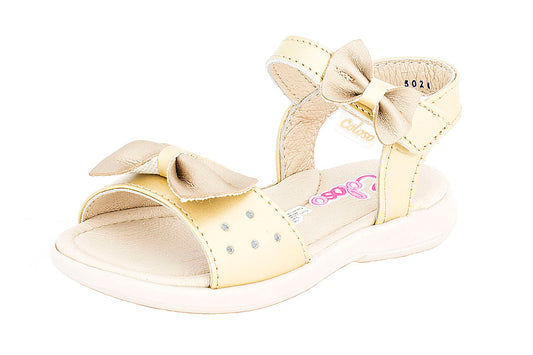 SANDALIA PARA NIÑA 502606 PIEL ORO