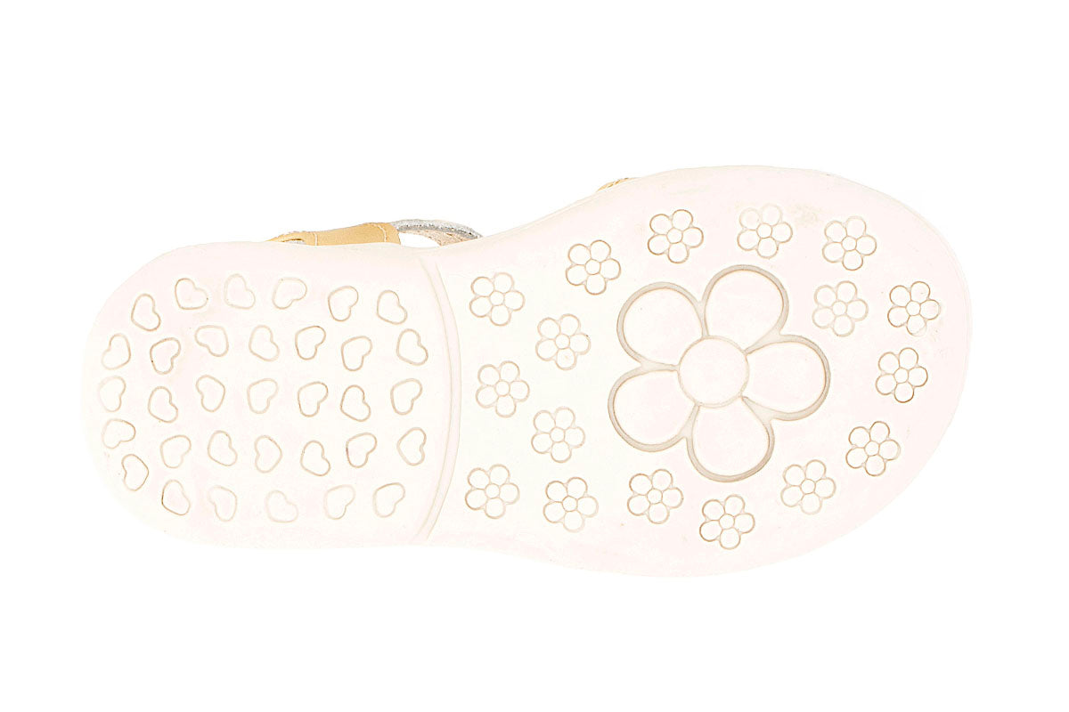 SANDALIA PARA NIÑA 502606 PIEL ORO