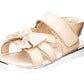 SANDALIA NIÑA 504302 PIEL BEIGE