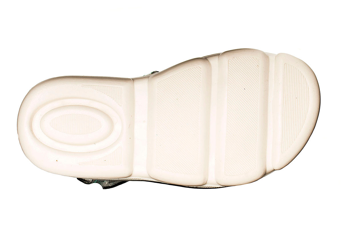 SANDALIA PARA NIÑA 505002 GLITTER VERDE