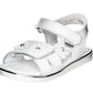 SANDALIA NIÑA 505801 PIEL BLANCA