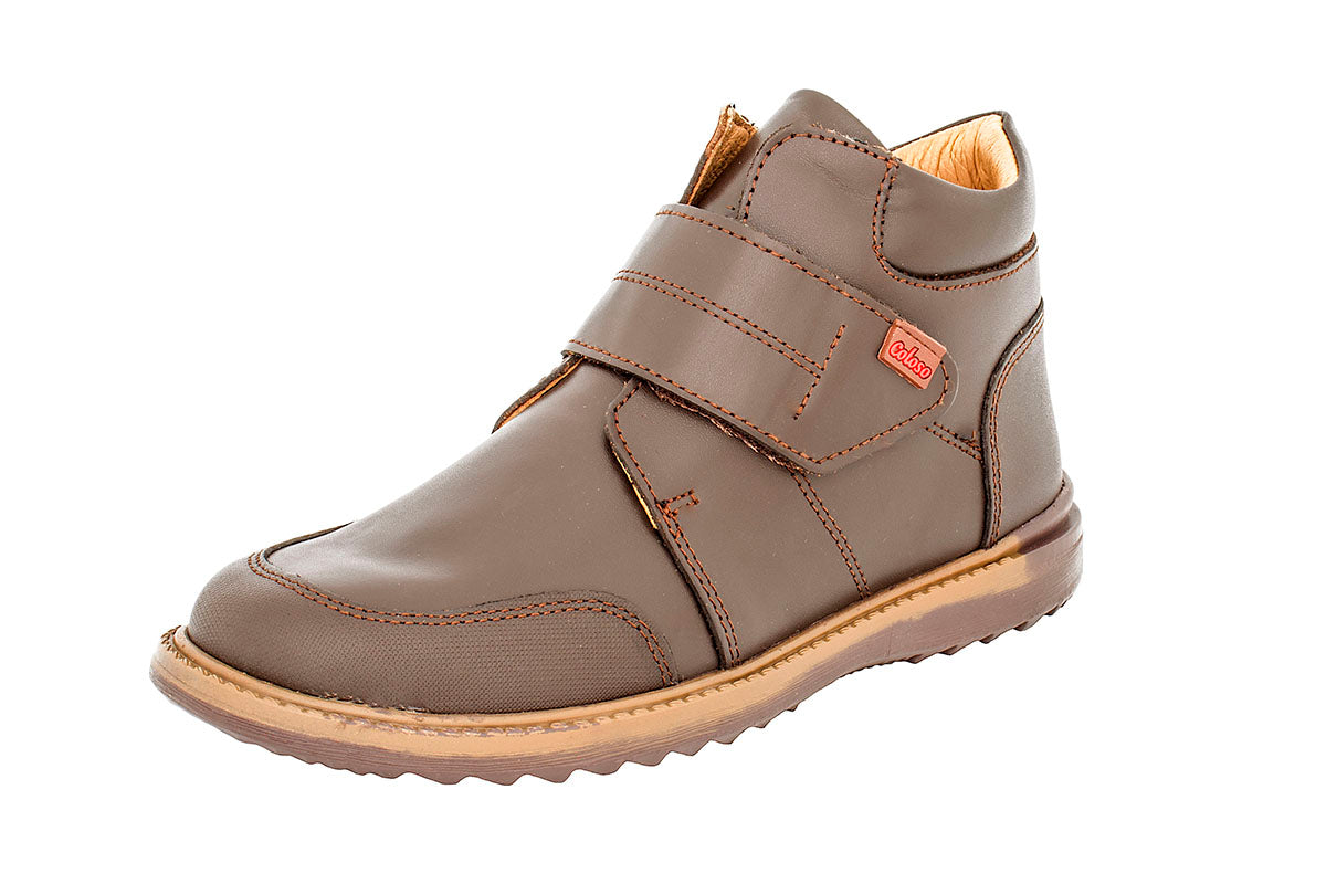 BOTA NIÑO 595502 PIEL CAFE