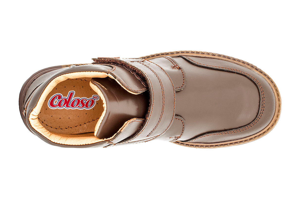 BOTA NIÑO 595502 PIEL CAFE