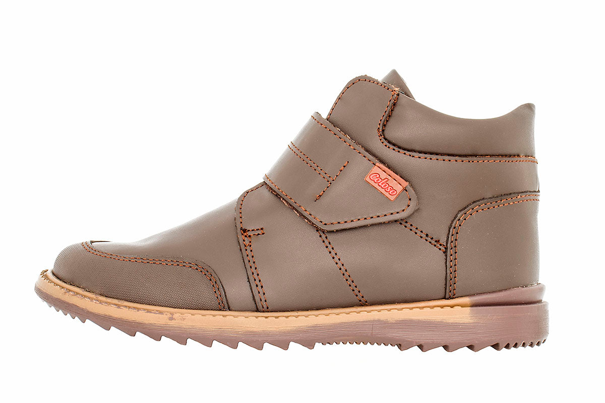 BOTA NIÑO 595502 PIEL CAFE