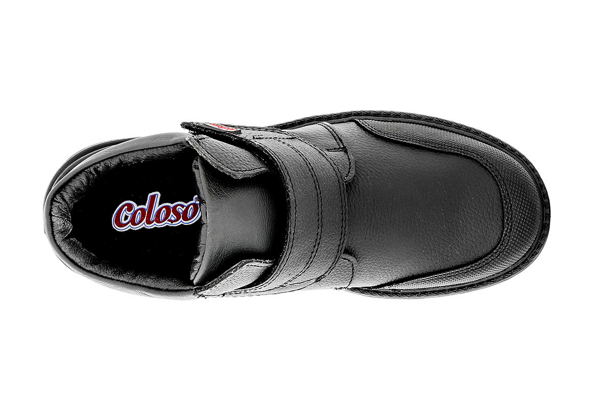 BOTA ESCOLAR NIÑO 595504 PIEL NEGRA