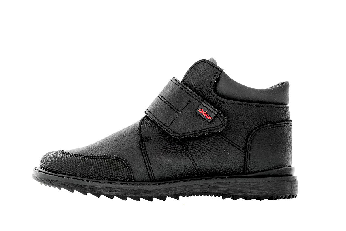 BOTA ESCOLAR NIÑO 595504 PIEL NEGRA