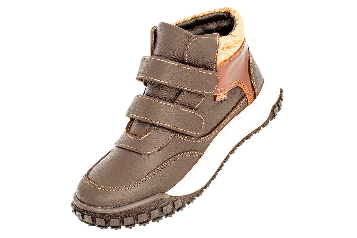 BOTA NIÑO 596402 PIEL CAFE