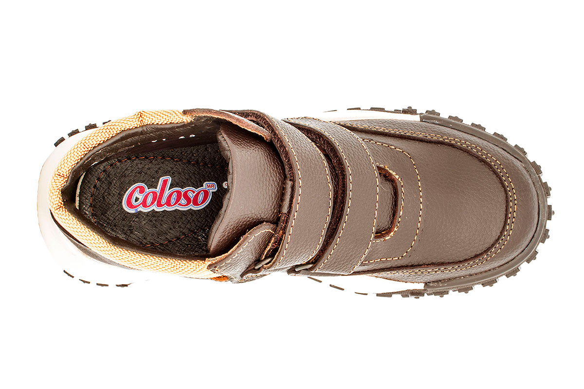 BOTA NIÑO 596402 PIEL CAFE