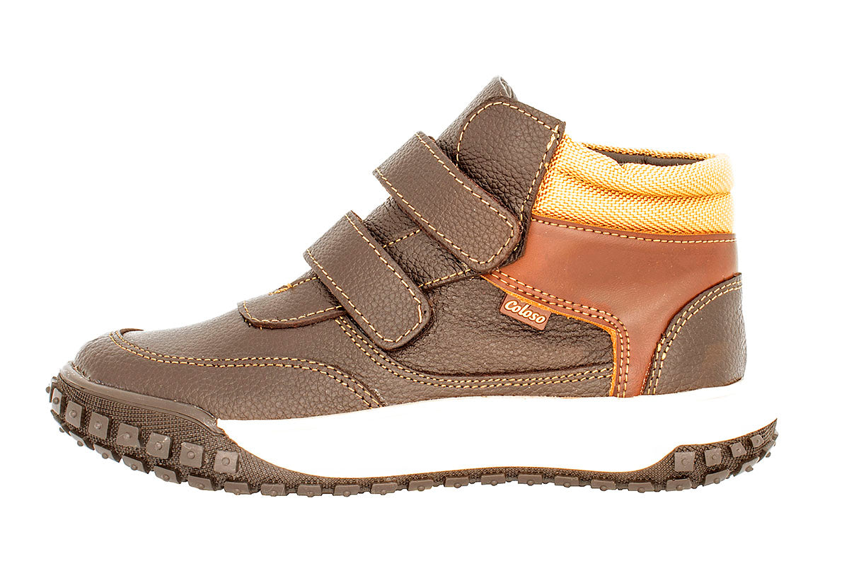 BOTA NIÑO 596402 PIEL CAFE