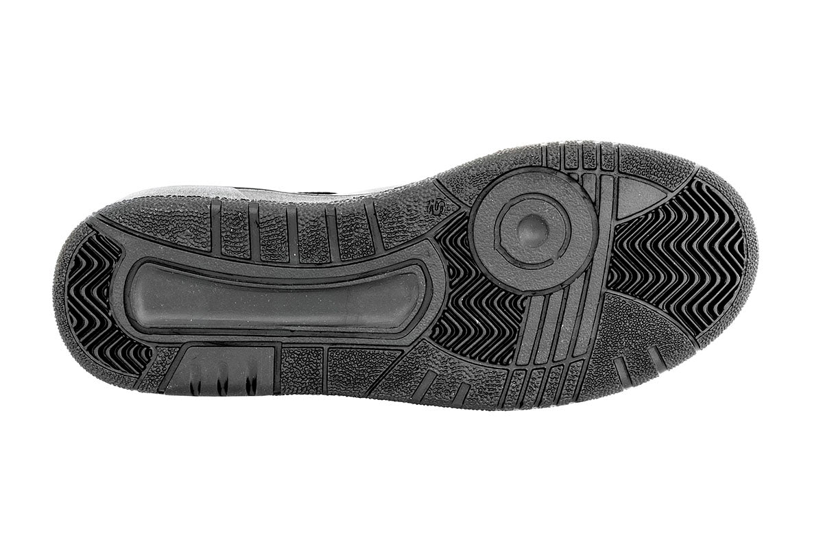 TENIS ESCOLAR UNISEX 679001 PIEL NEGRA