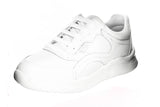 TENIS ESCOLAR 680201 PIEL BLANCA