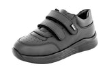 TENIS ESCOLAR UNISEX 681102 PIEL NEGRA