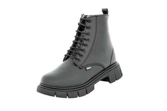 BOTA NIÑA 792502 PIEL NEGRA TUBO BAJO