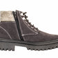 BOTA PARA NIÑA 811604 GAMUZA GRIS